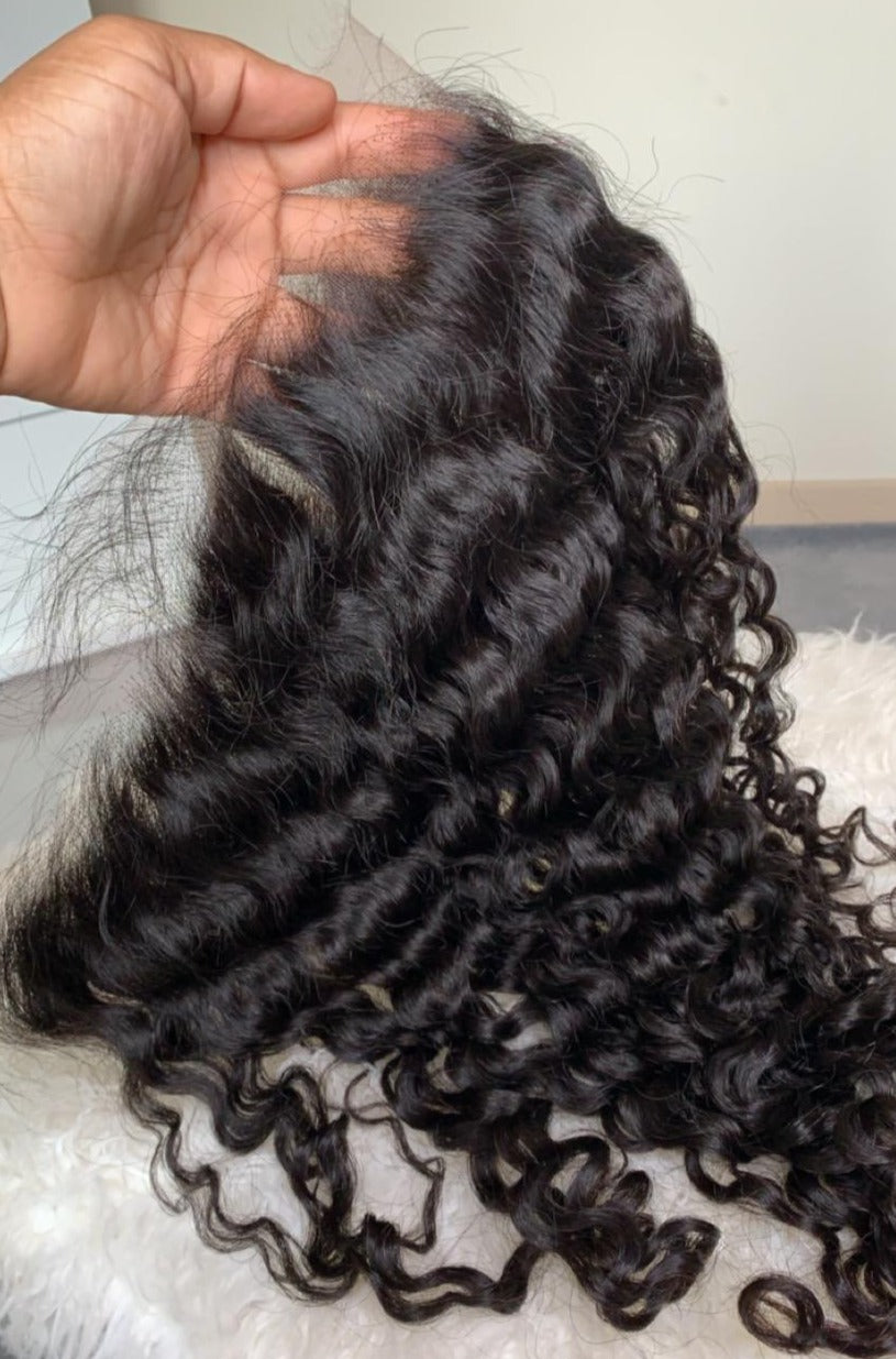 Exotic Curly HD Lace Frontal/Closure