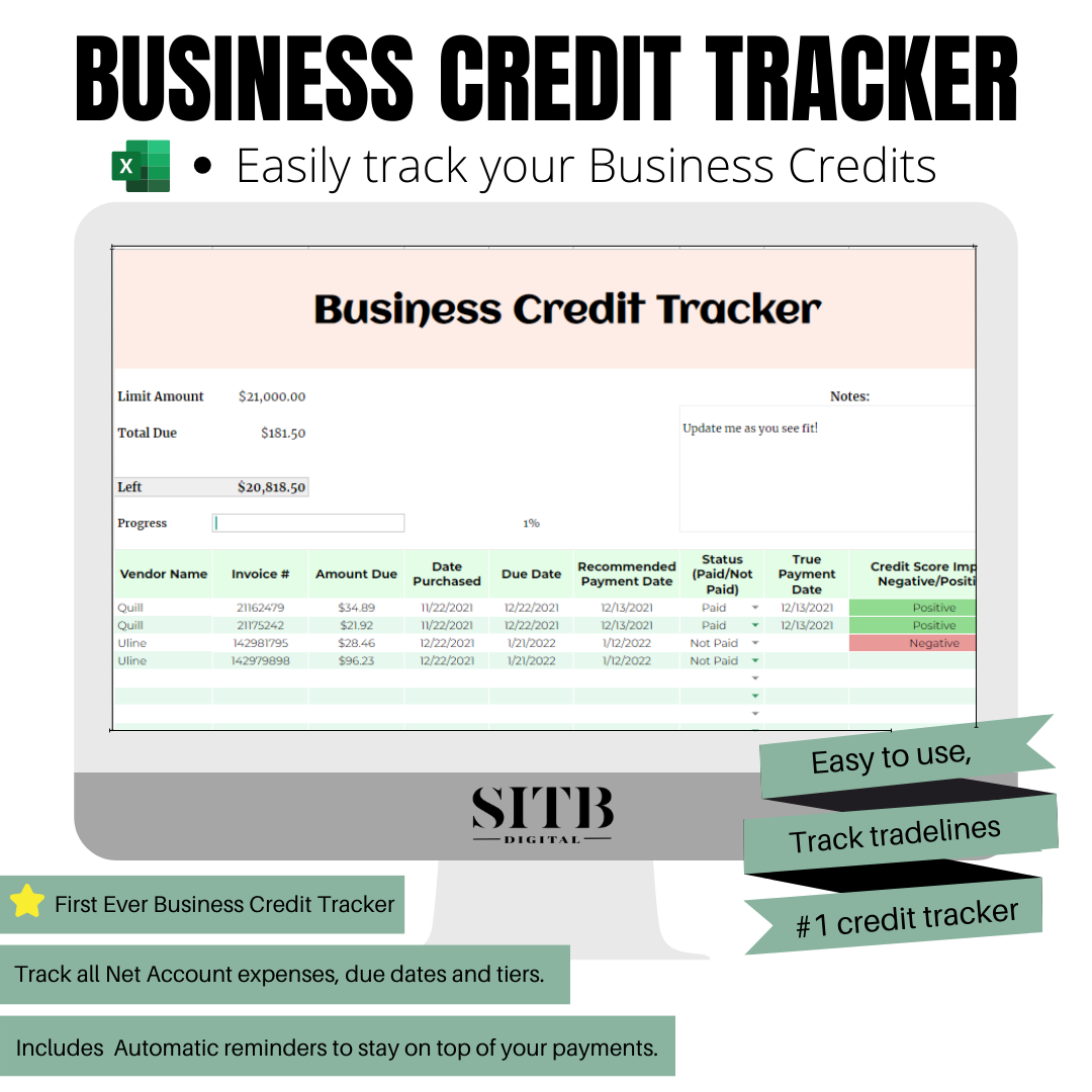 Business Credit Tracker