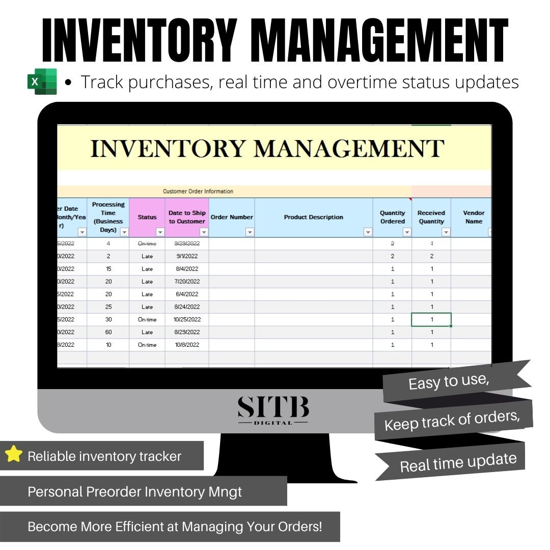 Pre-Order Inventory Management