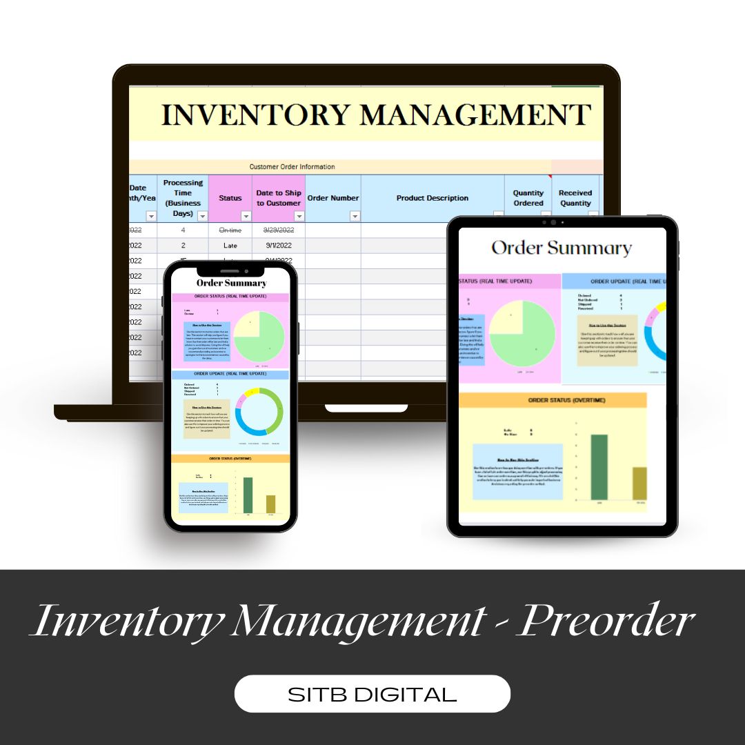 Pre-Order Inventory Management